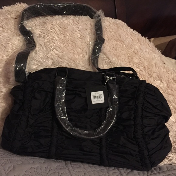 L.A.M.B. Satchel, never been used, black