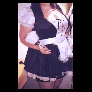 French Maid Halloween costume (Plus size)