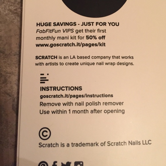 Scratch Nail Wraps - Picture 3 of 3
