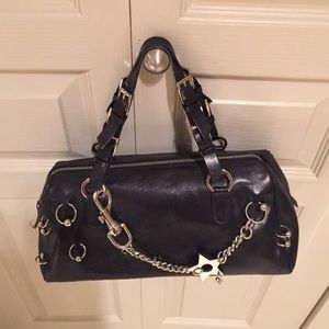 Dior pierced Boston bag