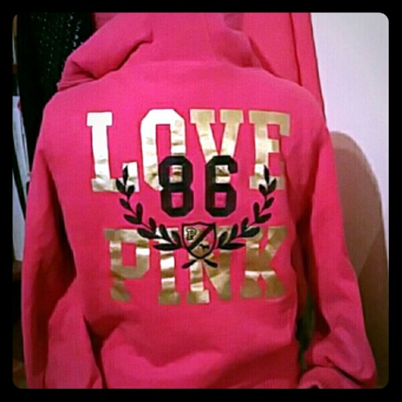Reserved /Pink vs heavy lined sweatshirt /jacket