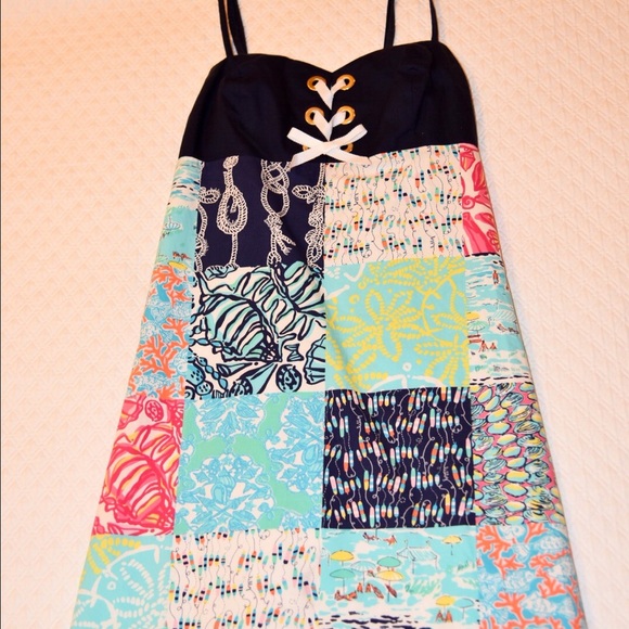 Lily Pulitzer Pattern Tile Dress