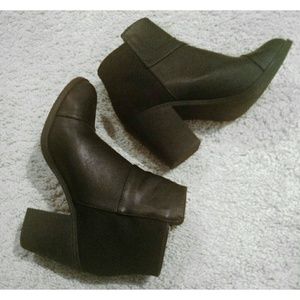 H&M chunky heel boots