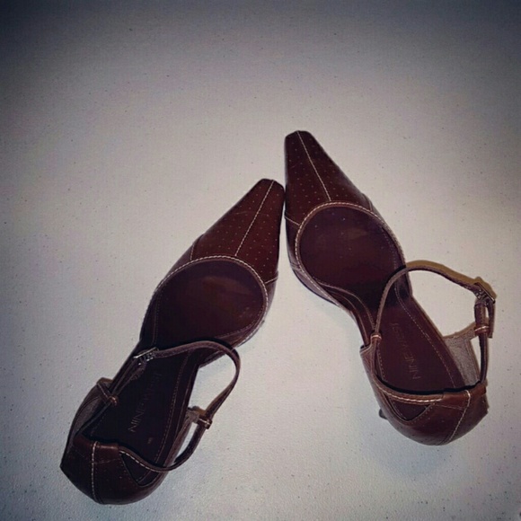 Nine West Chocolate Brown Heels