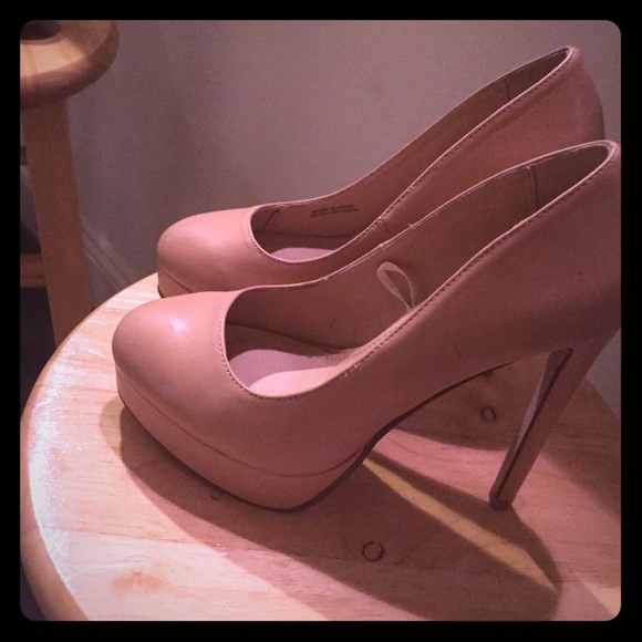 Nude Pumps by Forever 21
