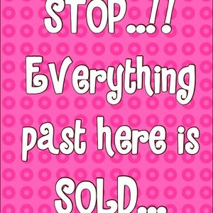 Everything after this sign is SOLD...💁🏻👠👗😀