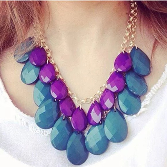 Boutique Jewelry - 💜Fashion Bib Collar Necklace💜