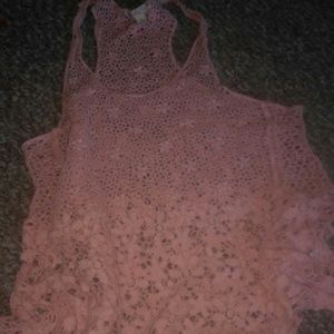 Crochet tank top
