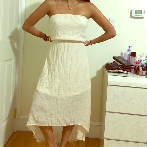 Beige maxi dress
