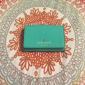 Teal Kate spade wallet