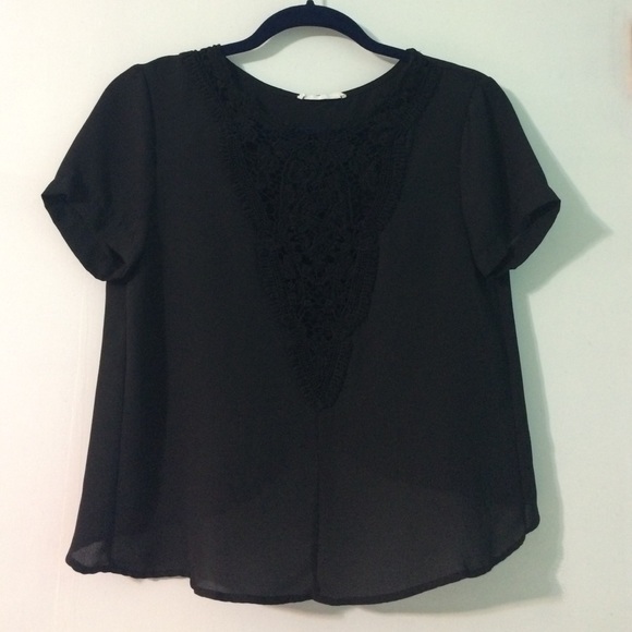 lush split back top