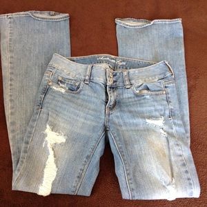 American eagle boot cut denim
