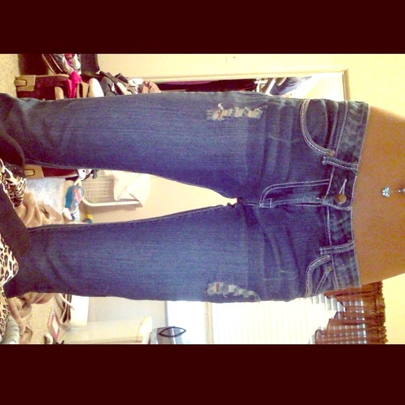 Red Rivet jeans size 5