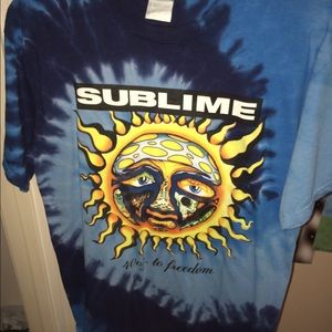 Tie dye sublime band shirt