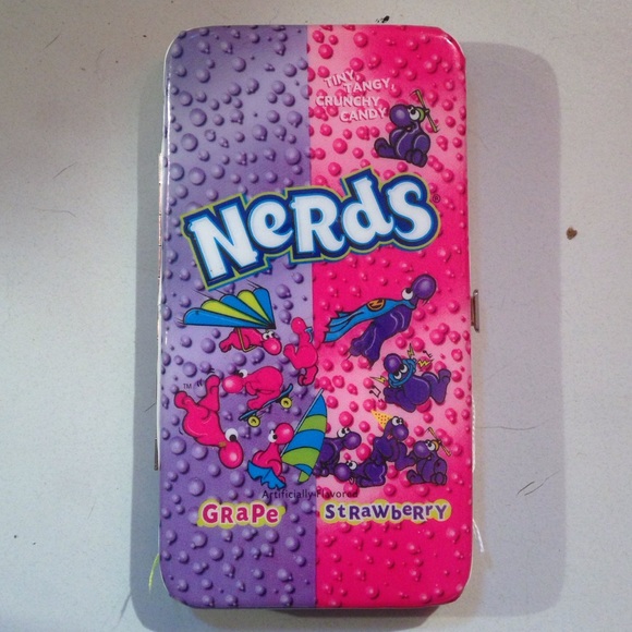 NERDS RECTANGULAR WALLET LARGE SIZED UNIQUE