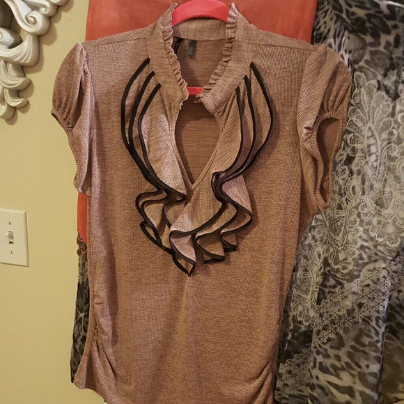 Super cute, retro style, blouse, pink/black