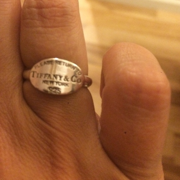 Sterling silver Tiffany's ring