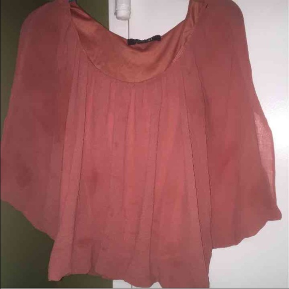 Coral blouse - Picture 1 of 3