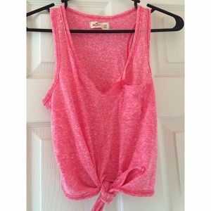 Pink Hollister Top