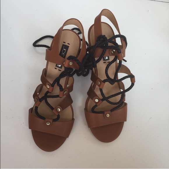 Joes authentic gladiator peep toe sandals Sz 6 new - Picture 4 of 4