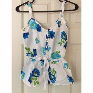 Hollister Floral Top