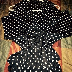 Polka Dot Blouse