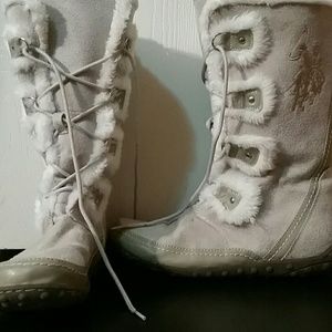 U.S. Polo Assn Lace Up Fur Boots