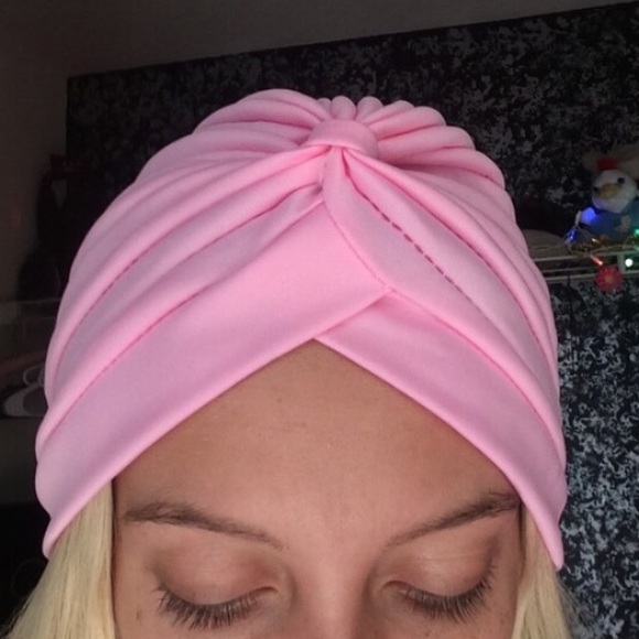 💞New pink turban!