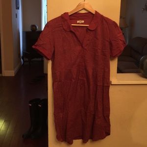 Urban Outfitters brick babydoll t shirt dress