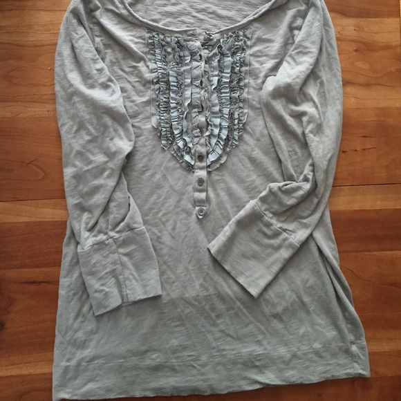 J crew Grey top