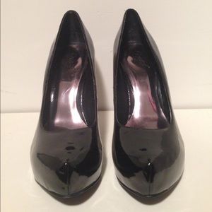 💥Carlos Santana Platonic Black Patent Heels
