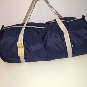 NWT blue American Eagle duffle bag