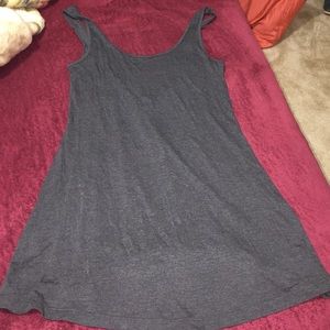 Grey mini dress