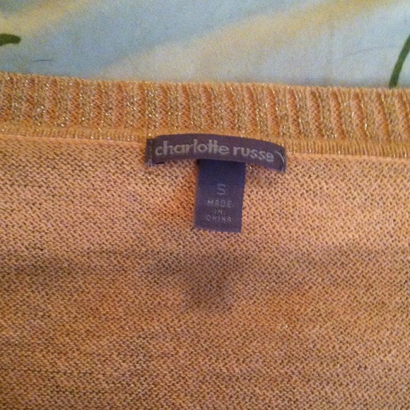 Charlotte Russe Sequin, Quarter-sleeve top - Picture 2 of 2