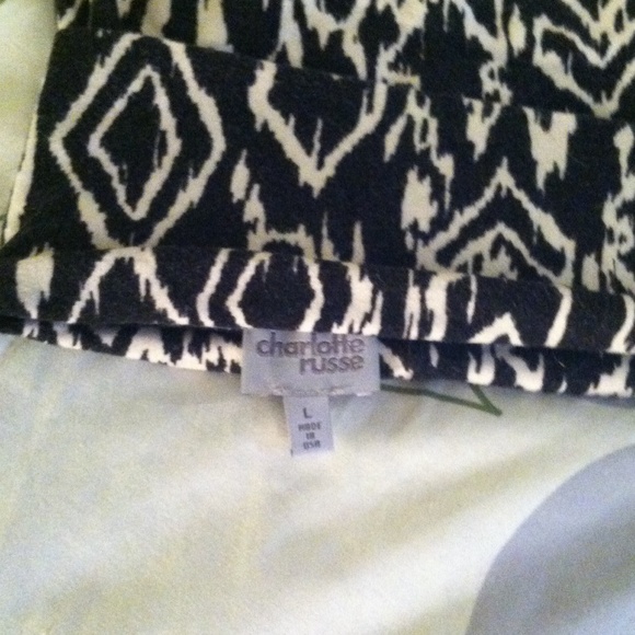 Charlotte Russe Tight Aztec Skirt - Picture 2 of 2