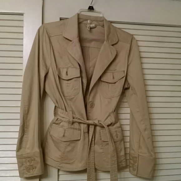 Tan safari jacket