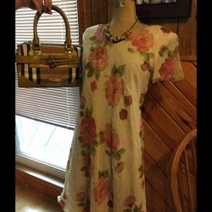 Tier Floral Dress