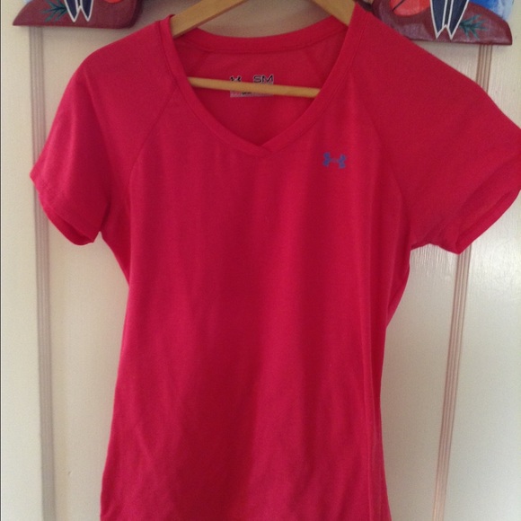 Pink Under Armour Shirt