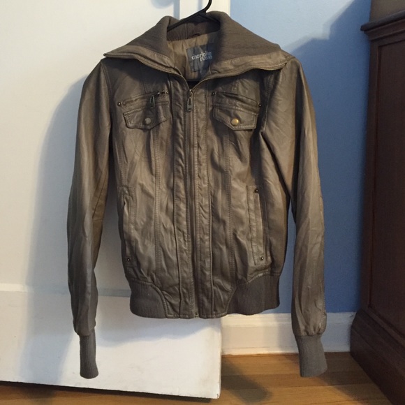 Charlotte Russe Faux Leather Jacket