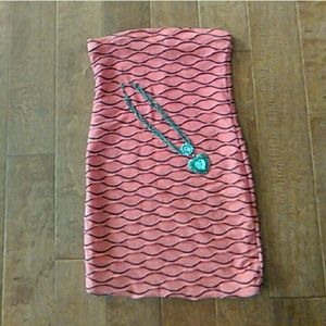 Body Central Strapless Dress