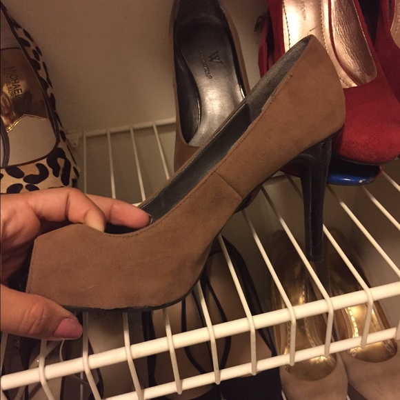 Brown heels