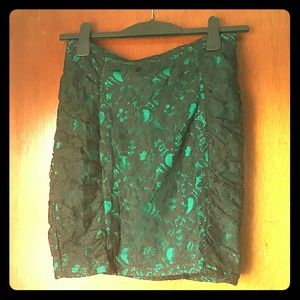 Lace Bodycon Skirt