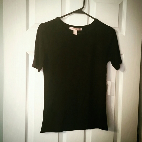 Black Crew Neck Tee