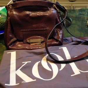 Kooba, never worn, new leather crossbody!