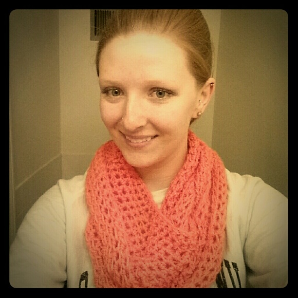 Homemade infinity scarf
