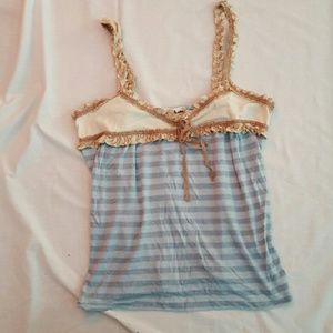 Trinity lacey tank top