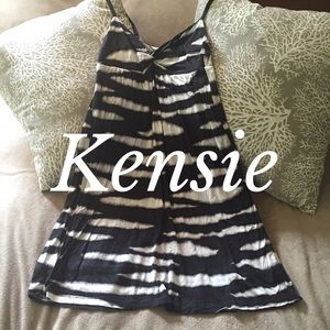Black & White Strappy Little Dress