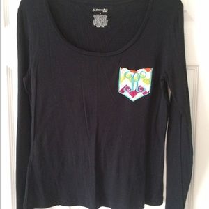 Monogrammed tee