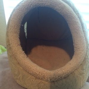 Cat cave. On hold .