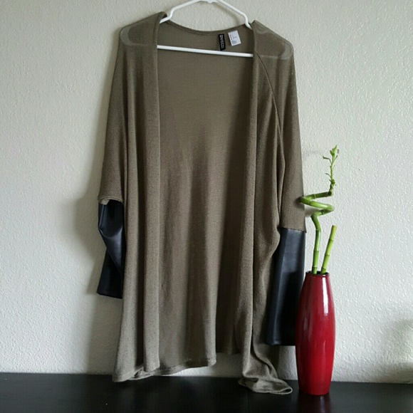 H&M Sweaters - H&M Green Cardigan